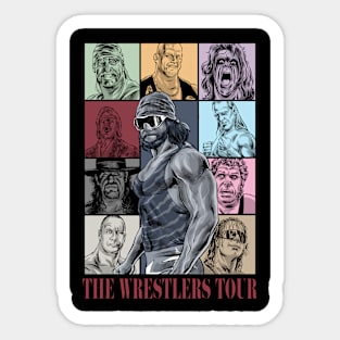 The Wrestlers Tour Sticker